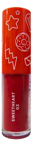 3x1 Batom Blush E Sombra 03 Sweetheart Melu Ruby Rose 4,1ml