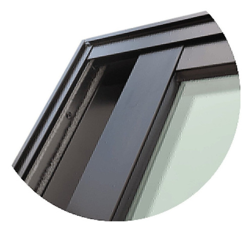 Porta Balcão 6 Folhas Super 25 Vidro Liso 210cm X 200cm Wt