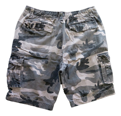 Bermuda Short Cargo Camuflada Importada Footlocker 