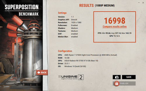 Asus Rog Strix Rx5700 Xt Gaming Oc Edition (Usado)