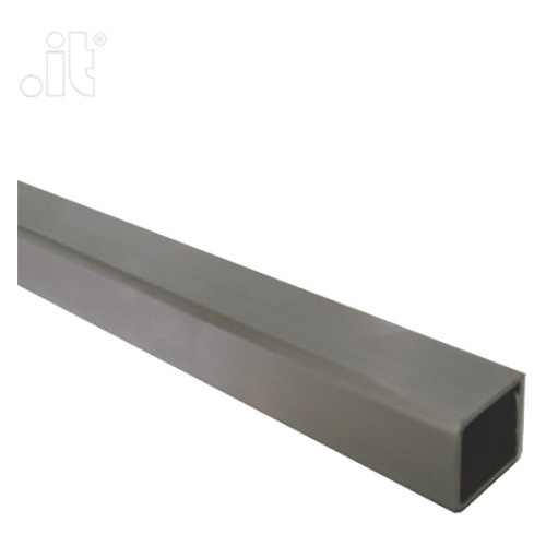 Trilho Superior Rollit Inox 20x20 Mm P Box De Vidro L=1,5