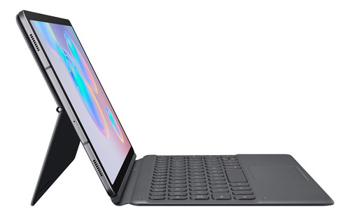 Teclado Para Tablet Samsung Capa Teclado Cinza