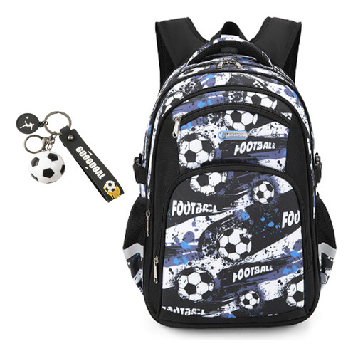 Nuevo Mochila Escolar De Fútbol De Gran Capacidad, Mochila L