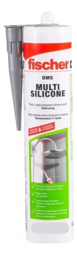 Silicona Acetica Multiuso Fischer Transparente X 260 Ml