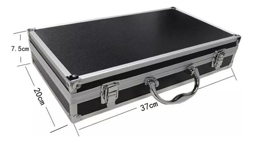 Wan Caso De Transporte For Micrófono Portátil De Aluminio