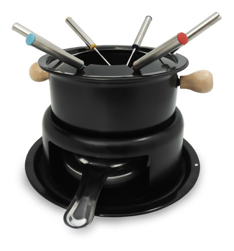 Set X 11 Piezas Fondue Antiadherente 6 Personas 