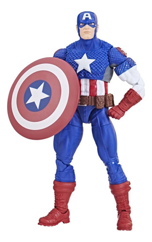 Figura Capitan America Articulable - Marvel Legends - Hasbro