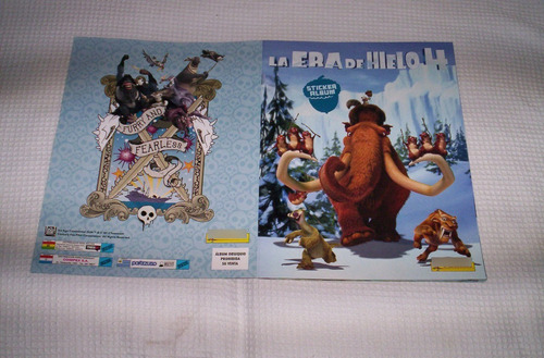 La Era De Hielo 4 Album De Figuritas 2012 Panini Completo...