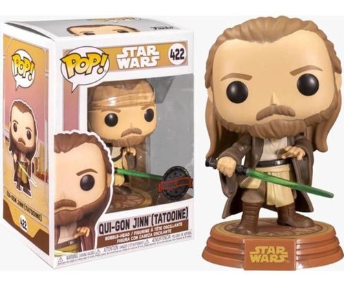 Pop! Funko Qui-gon Jinn Tatooine #422 | Star Wars