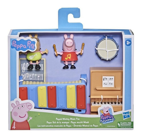 Set Peppa Pig Hasbro - Los Instrumentos Musicales De Peppa