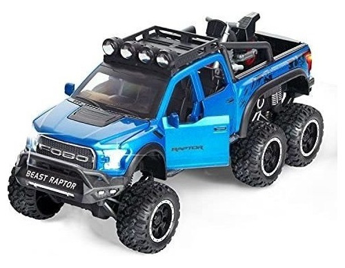 Carro A Control F-150 Pickup Truck Toy Reacondicionado 6x6 O