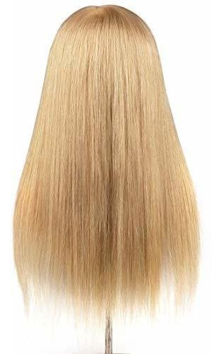 Maniqui Cabeza Cabello Natural Rubio Newshair Rubio