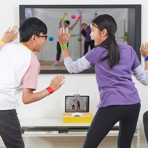 Twister Air Juego Hasbro Gaming Aplicación Juega En Pantalla