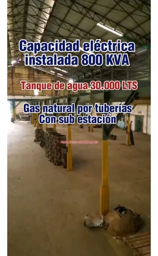 Galpon Y Terreno Zona Industrial Chivacoa Yaracuy