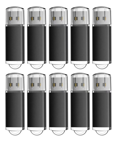 Mongery - Paquete De 10 Unidades De Memoria Usb 2.0 De 8 Gb,