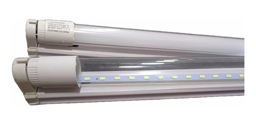 Tubo Lampara Led 18w T8 Con Canaleta 1.20 Mts