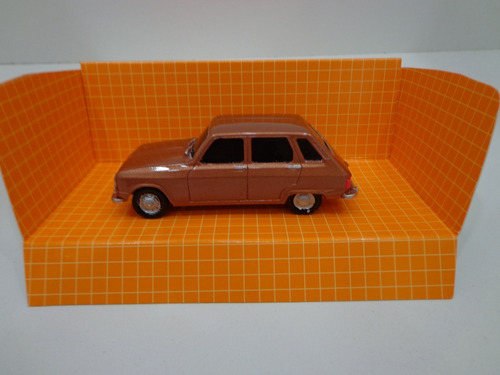 Renault 6 Color Ladrillo 1/43 Cartrix Nuevo Lanzamiento