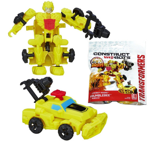 Bumblebee Transformers Construct Bots Autobot Bloques Hasbro