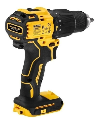 Imagen 2 de 2 de Taladro percutor inalámbrico de 13mm DeWalt DCD709B 20V 120V
