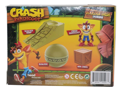 Crash Bandicoot Figura Original Con Accesorios