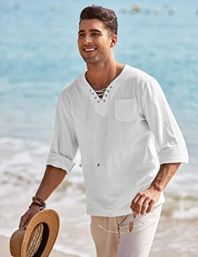 Coofandy Playera De Moda Para Hombre Playera De Algodón Ca