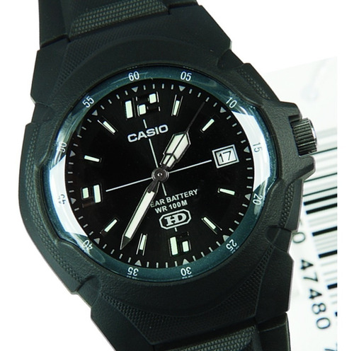 Reloj Casio Mw-600f-1av Analogico Fecha Sumergible 100m Loc.