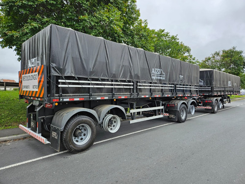 Rodotrem Graneleiro Aiz Ano 25 0km Sem Pneu Pronta Entrega