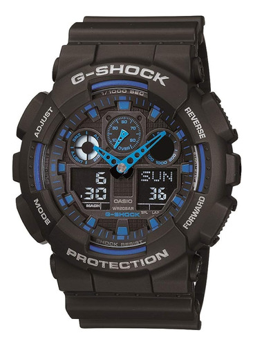 Reloj Casio  Ga-100-1a2cr  Men's Ga -00 Xl Serie G-shock Qua