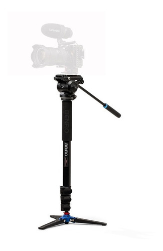 Imagen 2 de 10 de Monopie 174cm A48fds4pro Cabezal Video Paneo Fluido Benro
