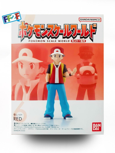 Entrenador Red Pokemon Scale World Kanto Bandai