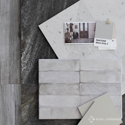Revestimiento 1° Calidad 33x45,3 Wall Ceniza San Lorenzo