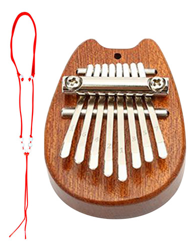 Piano M 8 Teclas Kalimba Exquisite Dedo Pulgar Marimba Mu