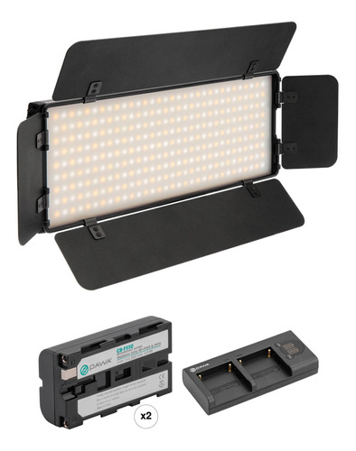 Genaray Ultra-thin Bicolor 288 Smd Led On-camera Light Kit W