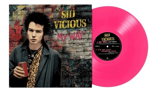 Sid Vicious My Way Vinilo Single Lp Color Importado Nuevo 