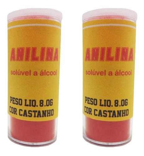 Imagem 9 de 10 de Kit 02 Anilinas A Àlcool Em Pó Artesanato Madeira Gesso