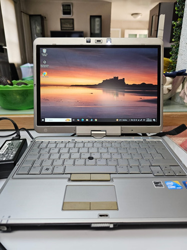 Laptop Elitebook 2740p 8gb Ram Hd256gb Win10 Lapiz Optico Plateado (Usado)