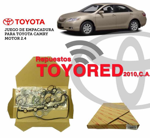 Juego De Empacadura Toyota Camry 2002-2008 2.4 Original