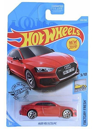 Hot Wheels Audi Rs 5 Coupé 225/250, Rojo