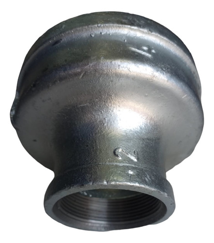 Reducción Campana Galvanizada 4'' X 2''