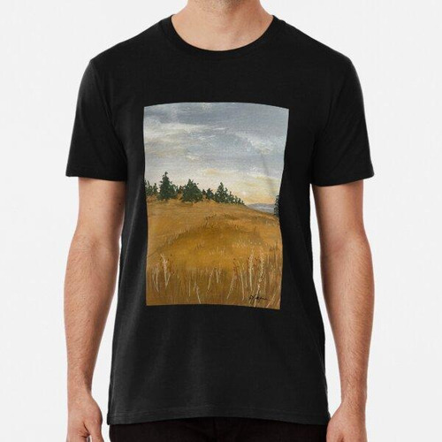 Remera Campo Al Atardecer Algodon Premium