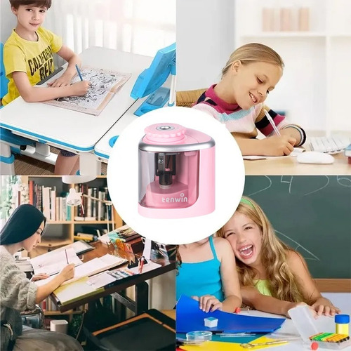 A Sacapuntas Eléctrico - Afilador De Lápices Automático
