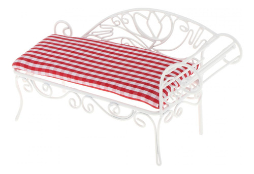Sofá Cama En Miniatura Para Casa De Muñecas, Accesorio