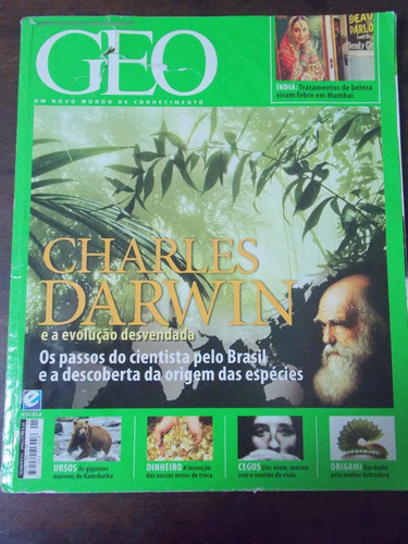 Revista Geo Charles Darwin Março 2009 (Usado)