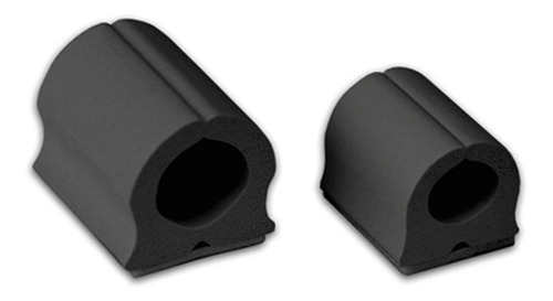 Imagen 1 de 4 de Organizador De Cables Para Pared - Negro - Chico - 12 Pieza