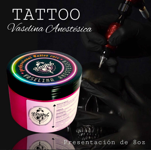 Vaselina Anestésica Nayré Tattoo 8oz Butter Tatuaje