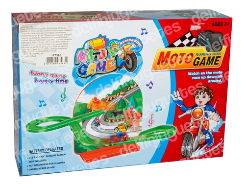 Juego Electrónico Pista De Motos Mágica Toboganes