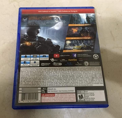 The Division Ps4 (Usado)