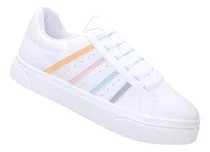 Comprar Tênis Feminino Multi Color Calce Fácil Colorido Lindo