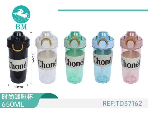 Pack 6 Termo Botella Agua Variados 650ml