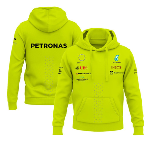 Sudadera Casual Con Capucha Mercedes Benz Keto F1 Petronas M 1